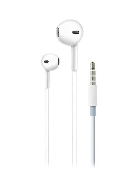 In-Ear Wired Earphones White