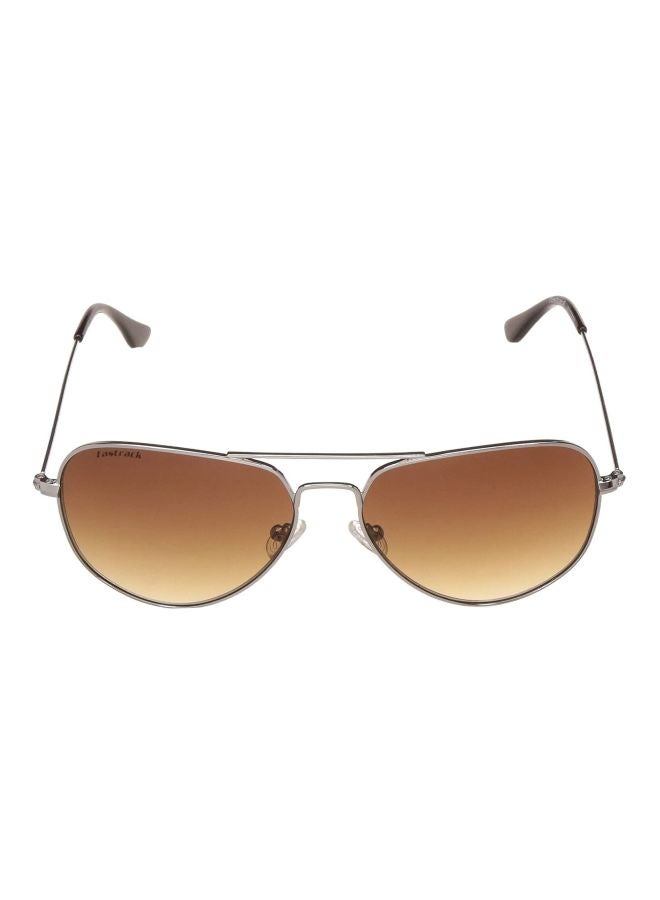 fastrack Men's Sun Blocks Pilot Sunglasses M172BR2  - Image 1