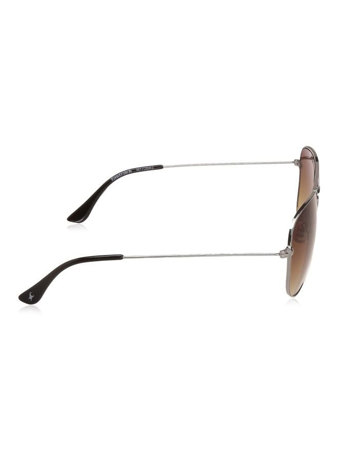 fastrack Men's Sun Blocks Pilot Sunglasses M172BR2  - Image 3