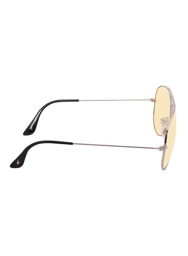 fastrack Men's Seamless Pilot Sunglasses M165YL31  - Image 3