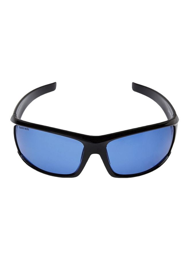 fastrack - Men's Fashion Wrap Sunglasses - Lens Size: 66 mm - Image 1