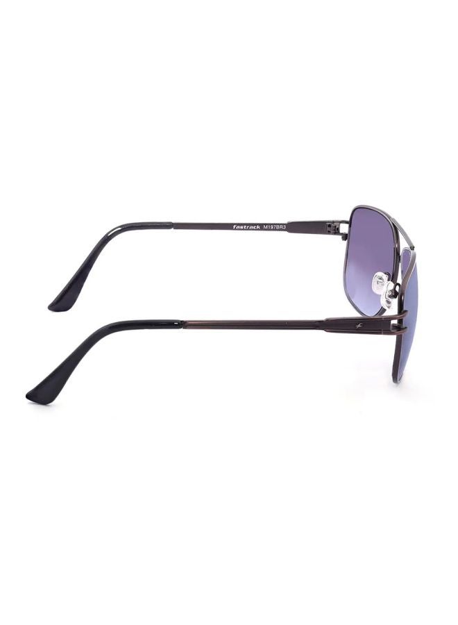 fastrack Men's Seamless Pilot Sunglasses - Lens Size: 47 mm  - Image 3
