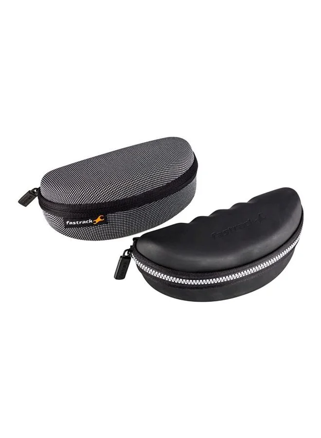 fastrack Men's Black Aviator Men Sunglasses