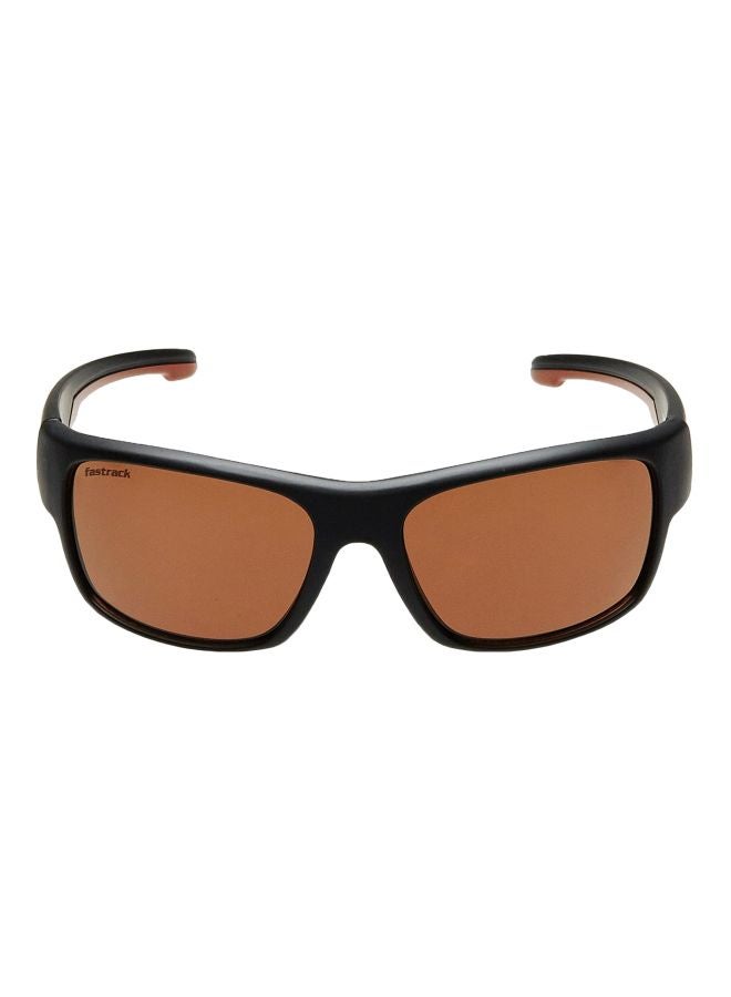 Men's Rectangular Sunglasses - Lens Size: 60 mm