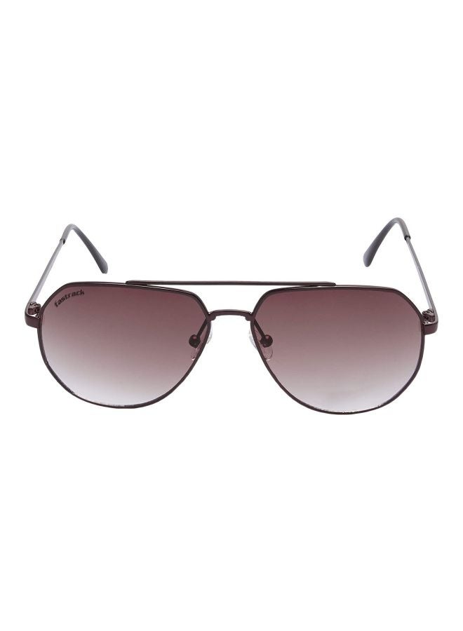 fastrack Men's Seamless Pilot Sunglasses - Lens Size: 58 mm  - Image 1