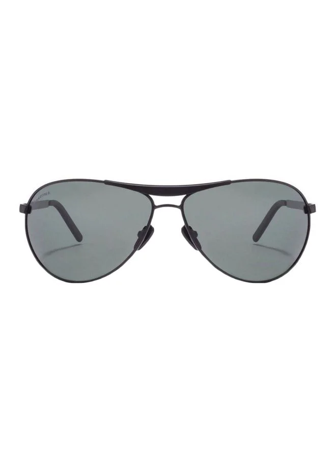 fastrack Black Aviator Men Sunglasses (M062GR2|68)