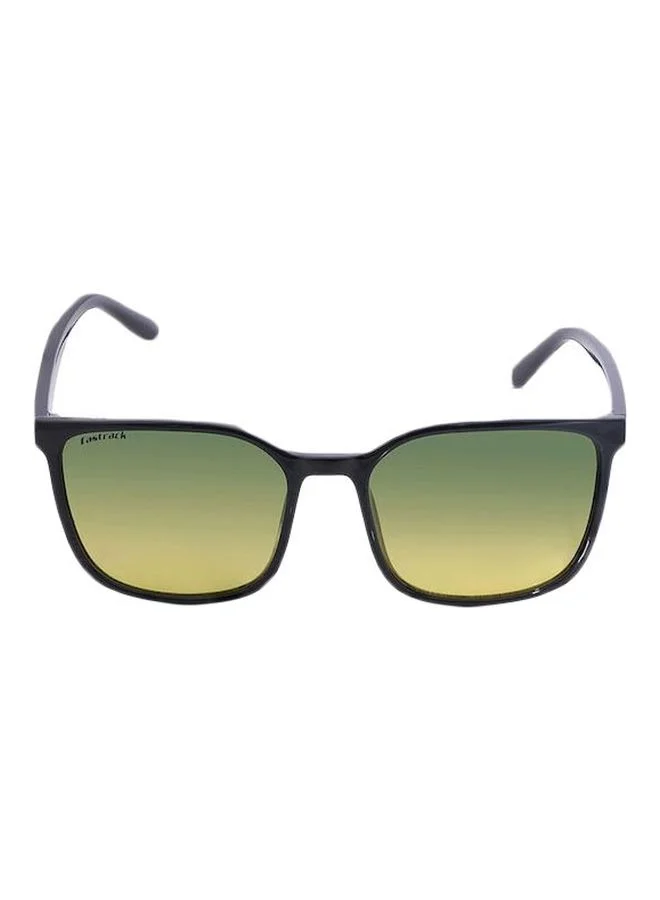 فاستراك نظارات شمسية مربعة سوداء للرجال