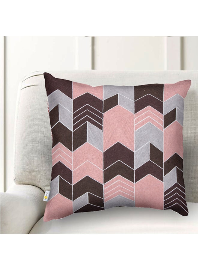 Donetella Decorative Embroidered Cushion Cover Multicolour 45x45cm  - Image 2