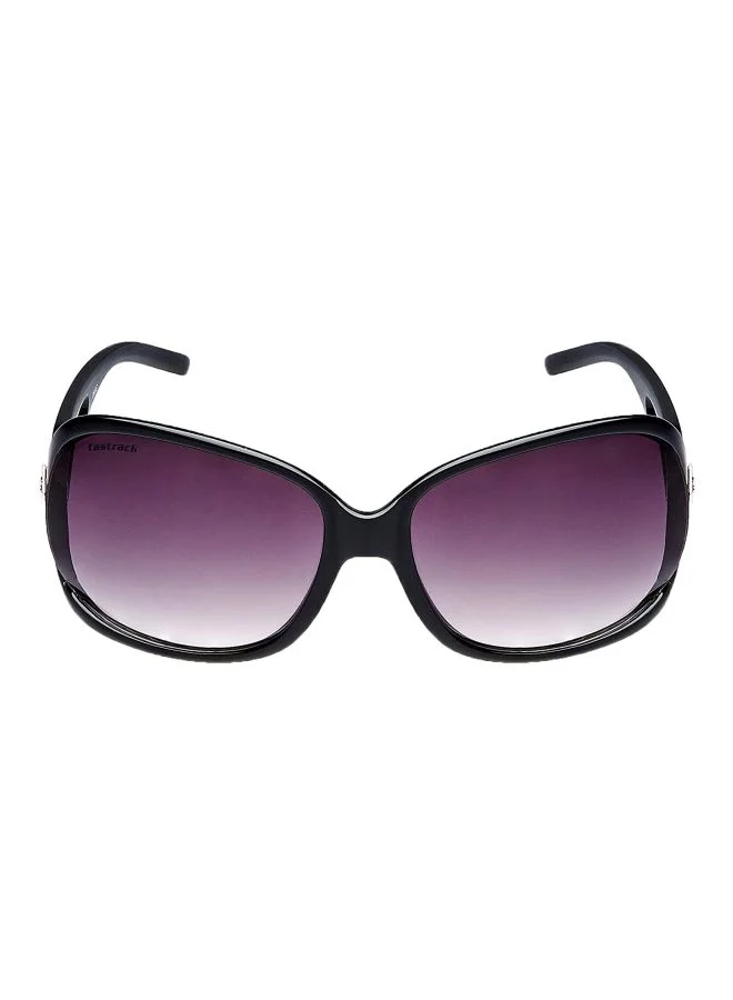 فاستراك نظارات شمسية نسائية سوداء بعيون البقرة