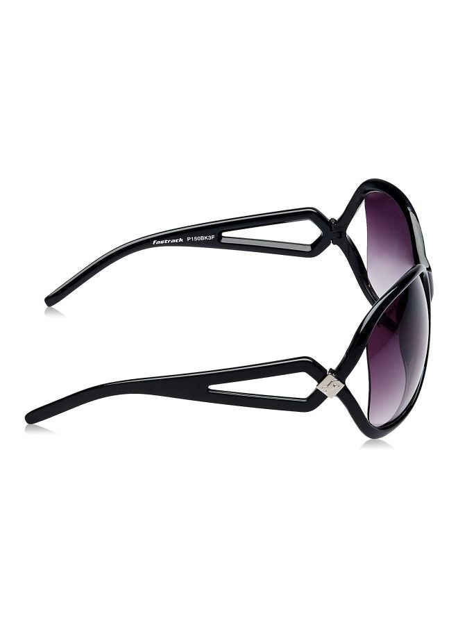 fastrack Women's Fashion Oversized Sunglasses - Lens Size: 63 mm  - Image 3
