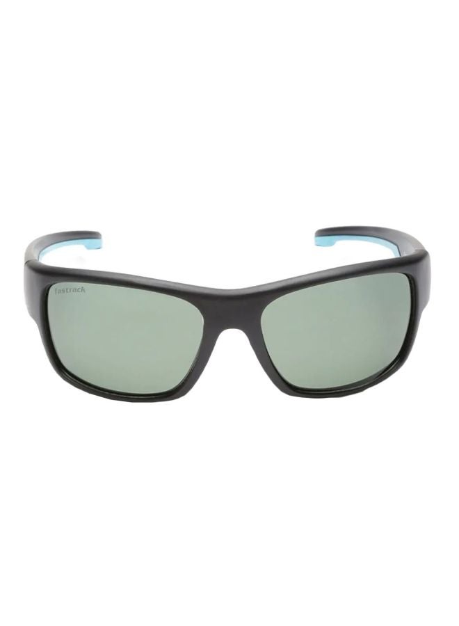 fastrack Men's After Party Wrap Sunglasses P314gr2p  - Image 1