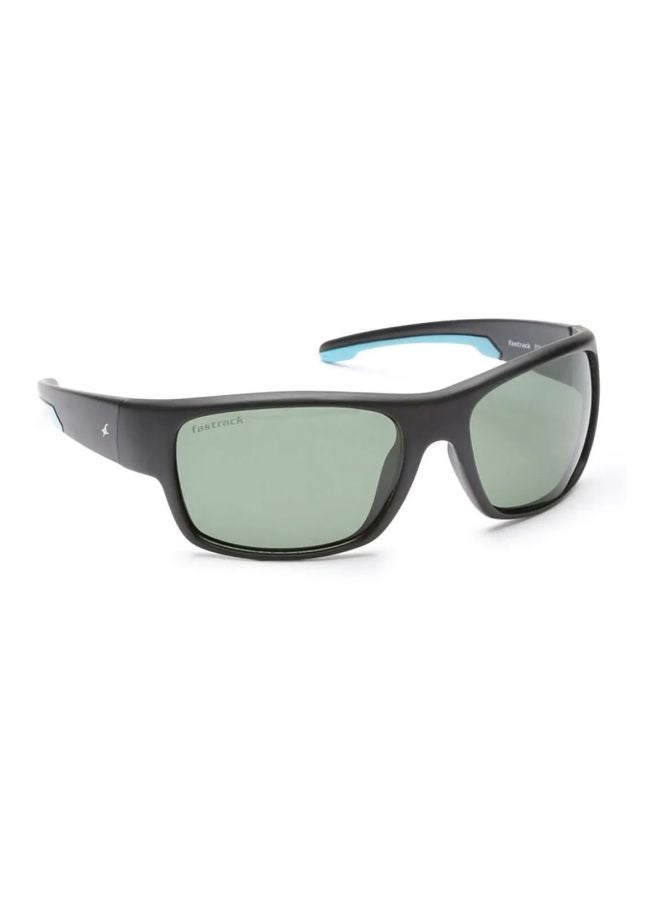 fastrack Men's After Party Wrap Sunglasses P314gr2p  - Image 2