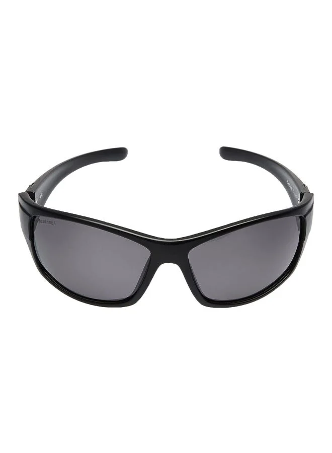 فاستراك نظارات شمسية رجالية سوداء ملفوفة