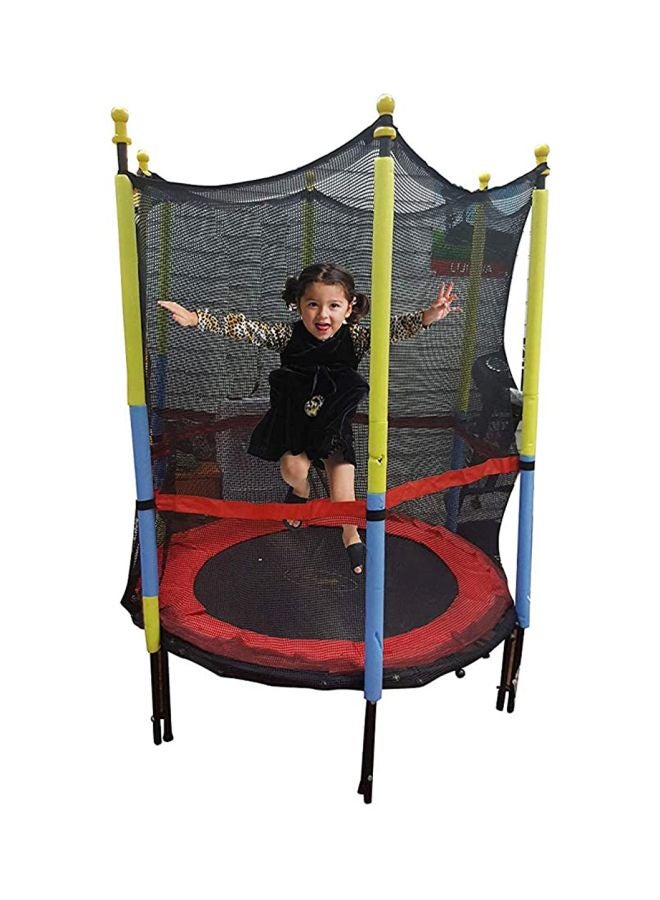 Cool Baby - Trampoline With Safety Net 140x140x36inch - Image 1