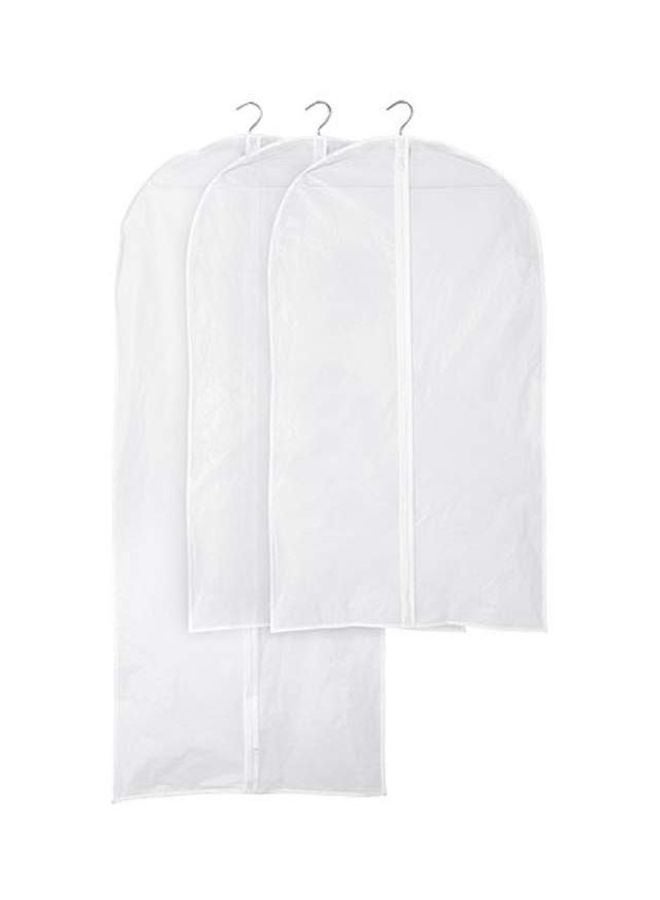Generic 3-Piece Clothes Cover Set White 