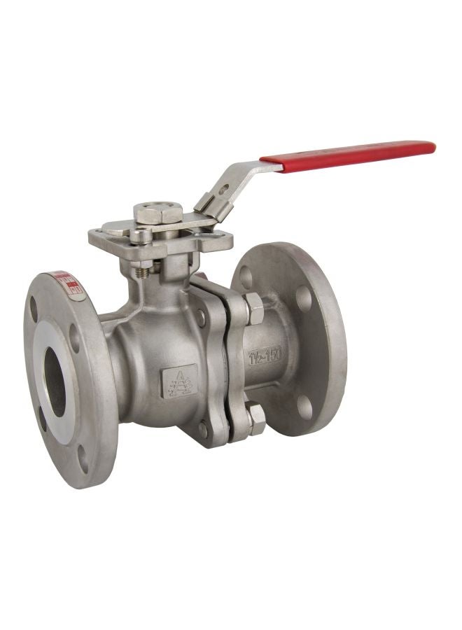 AMS Valves - Stainless Steel  Ball Valve Silver 2.5inch - Image 1