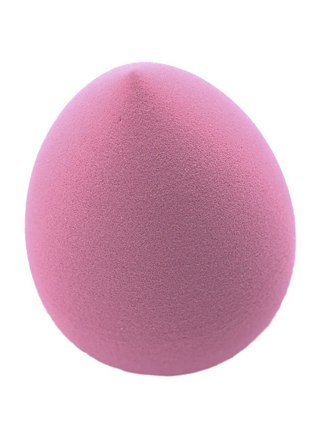 إسفنجة مزج كريم الأساس والمكياج وردي