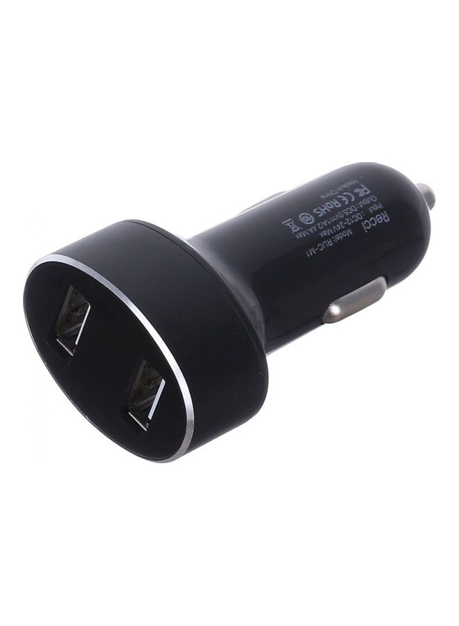 Dual Port USB Car Charger Black - v1603105908/N41271671A_2