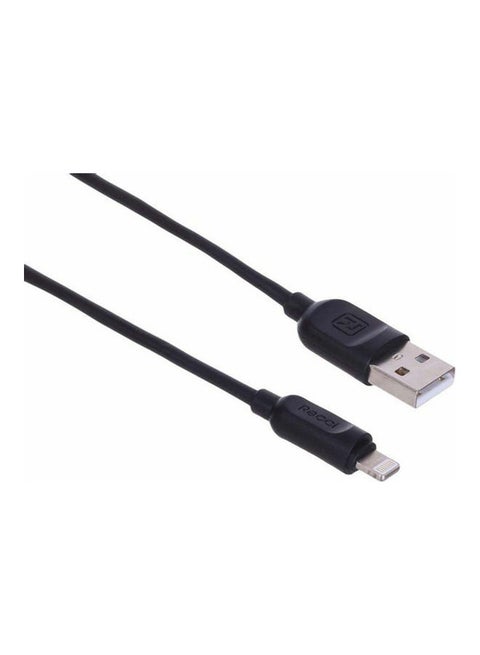 Lightning USB Charging Cable 2M Black