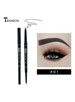 TEAYASON Waterproof Eyebrow Pencil Black  - Image 2
