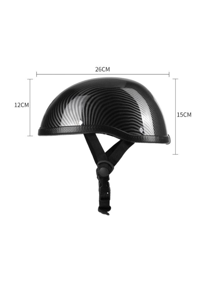 Generic Retro Style Motorcycle Half Helmet  - Image 3