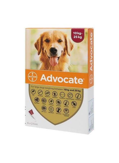 Ticks And Flea Ampules For Dogs Multicolor 2.5ml