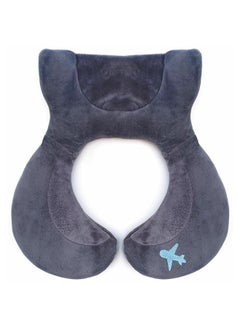 Mamas Gift Cotton Brica Neck Pillow cotton Grey 