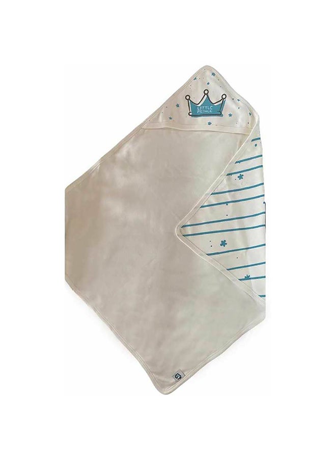 Mamas Gift Little Prince Hooded Blanket 