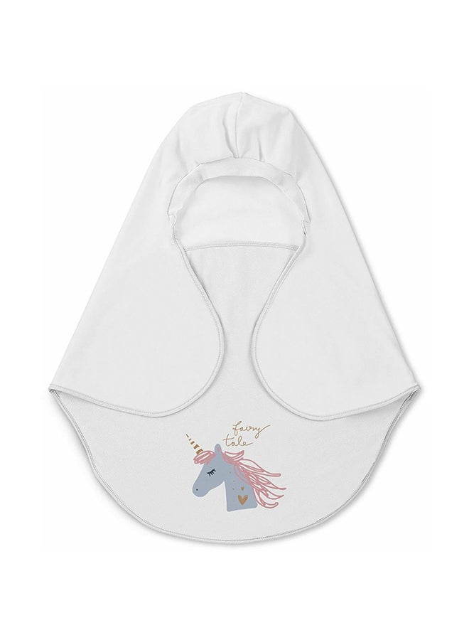 Mamas Gift Unicorn Car Seat Hooded Blanket