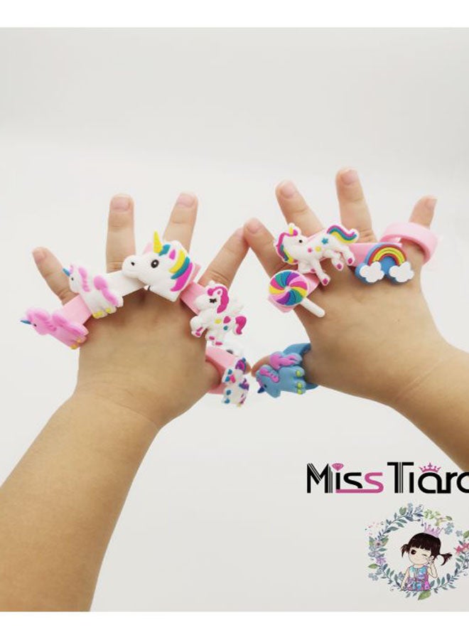 MissTiara 10-Piece Unicon Shaped Rings 8.5x8.5x6cm  - Image 4