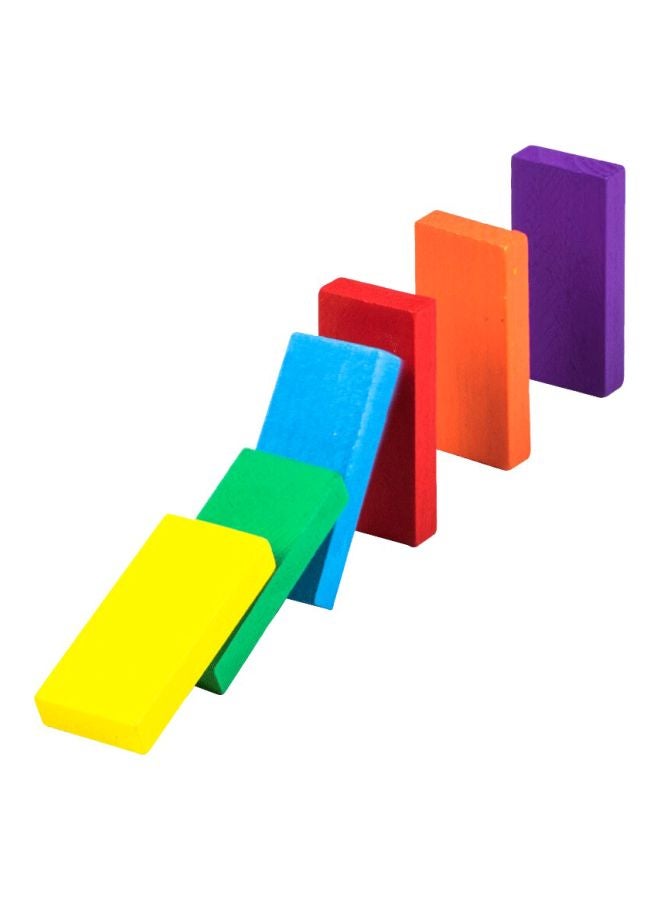 120-Piece Wooden Domino Set 29x29x4.5cm  - Image 5