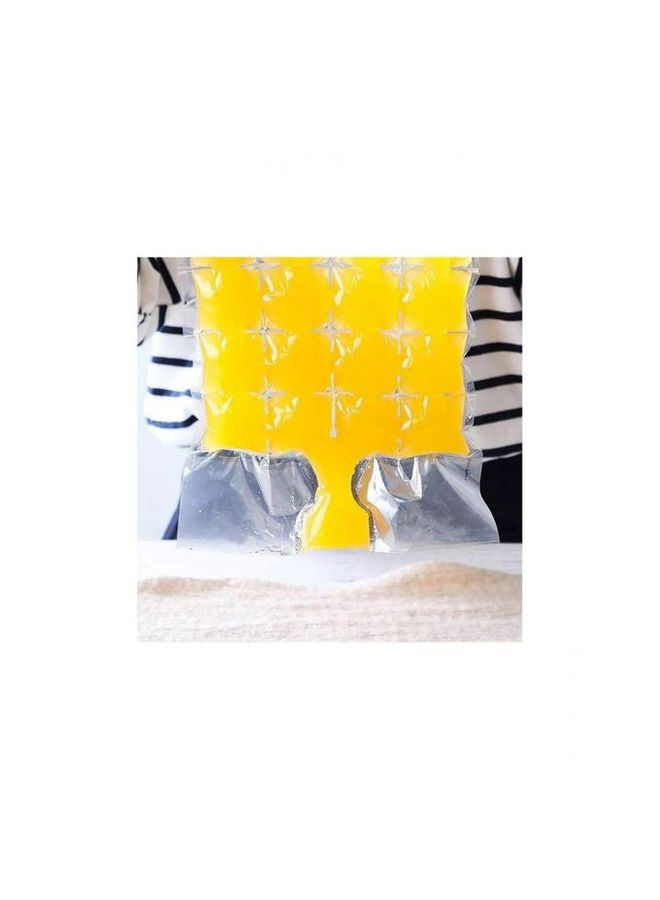 Generic 10-Piece Disposable Ice Cube Plastic Bag Set Clear  - Image 4