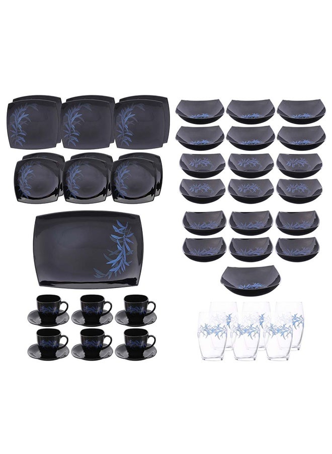 Luminarc - 50-Piece Quadrato Palm Arcopal Dinnerware Set Multicolor - Image 1