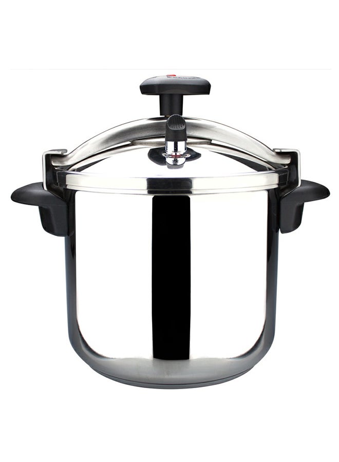 وعاء طهي بالضغط من الإستانلس ستيل فضي 14لترات