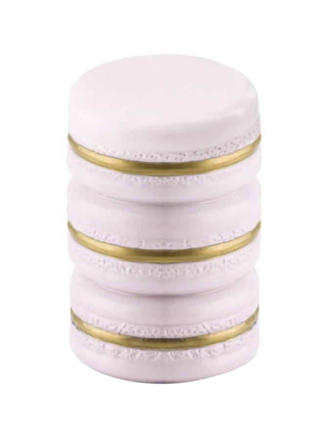 Baby Macaron Scented Candle Baby Rose/Gold 9x5.5cm - Image 2