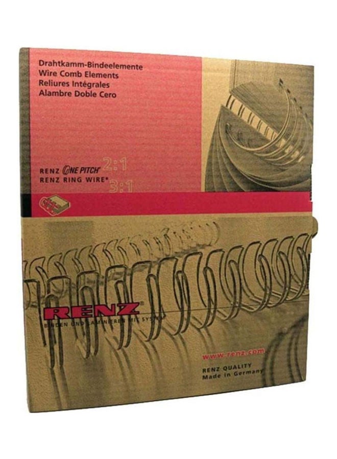 RENZ 50-Piece Metal Binding Wire Black - Image 1