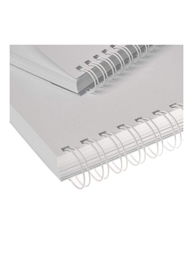 RENZ 100-Piece Metal Binding Wire White - Image 2