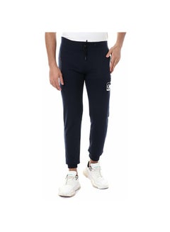 Elastic Waist With Tab Sweatpant blue