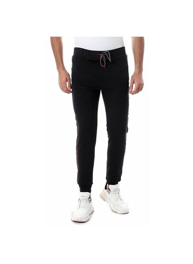 Caesar Elastic Waist With Tab Sweatpant black  - Image 1