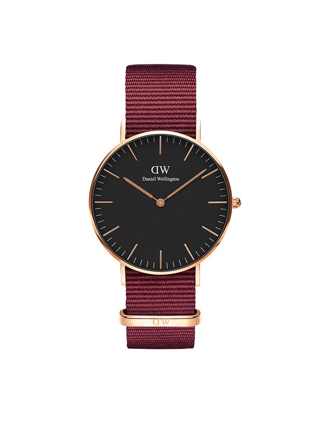 DANIEL WELLINGTON Classic 36 Roselyn RG Black Watch 