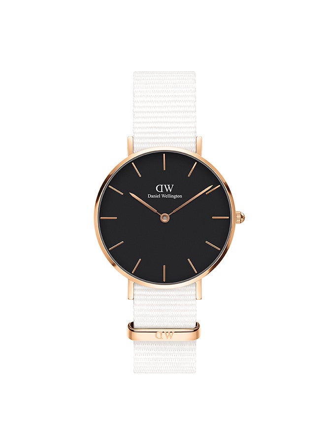 DANIEL WELLINGTON Women's Petite 32 Dover RG Black Watch 