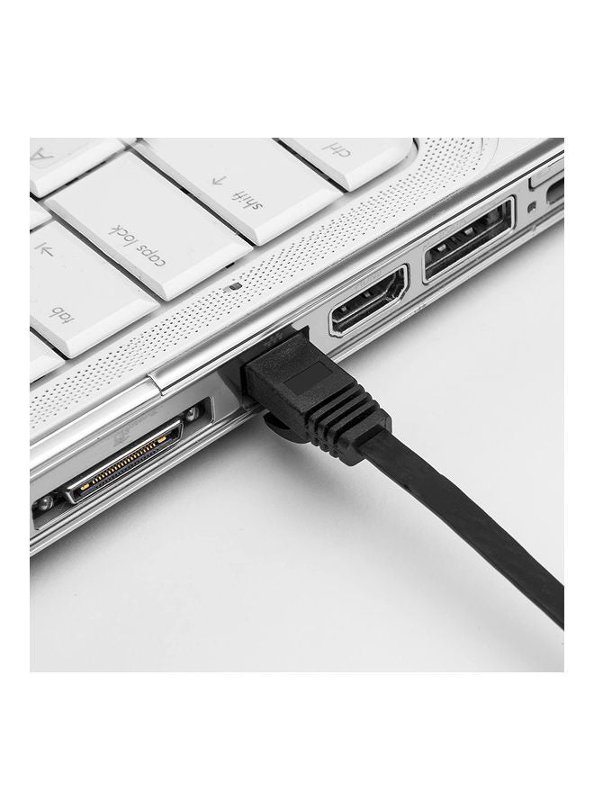 RJ45 Connectors UTP Internet Cable Black - Image 4