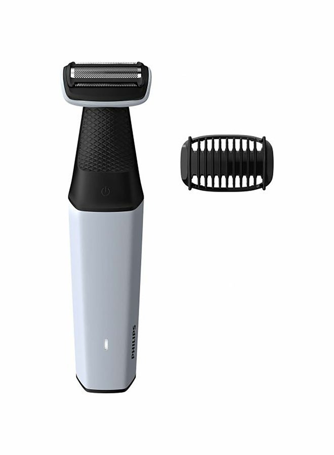 Philips Series 3000 Showerproof Body Groomer White/Black 40cm - Image 1