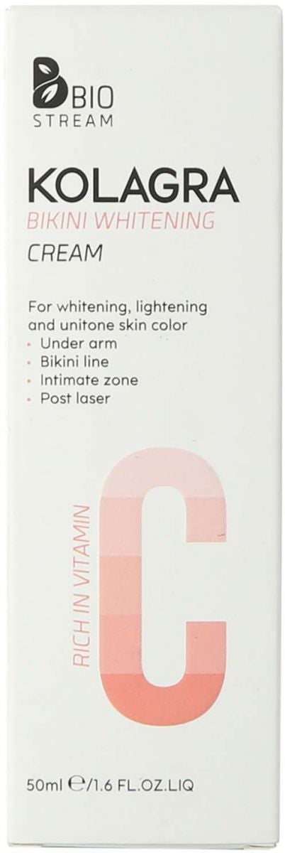 KOLAGRA - Kolagra Bikini Whitening Cream White 50ml - Image 1