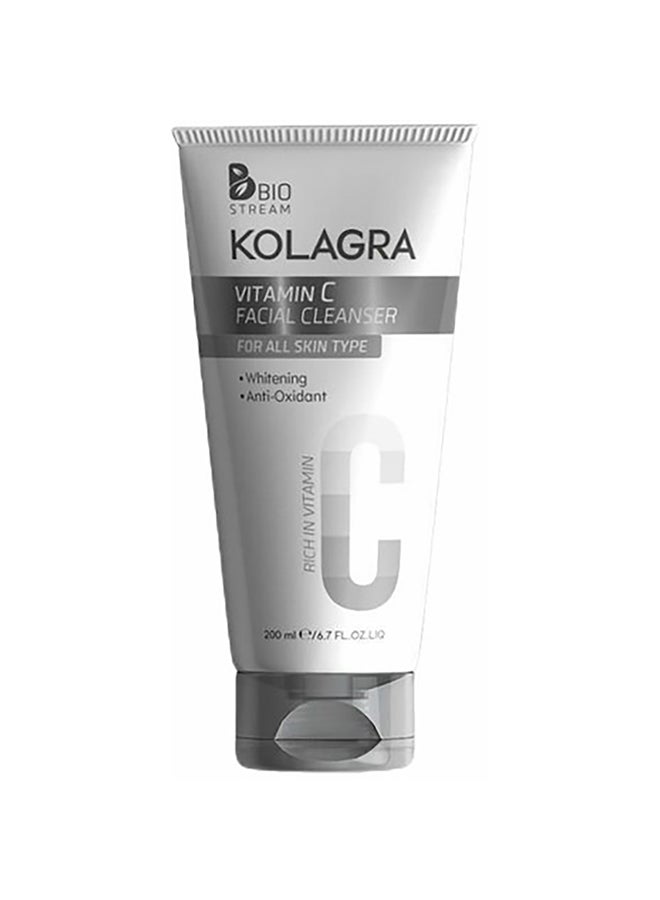 KOLAGRA Vitamin C Facial Cleanser White 200ml 