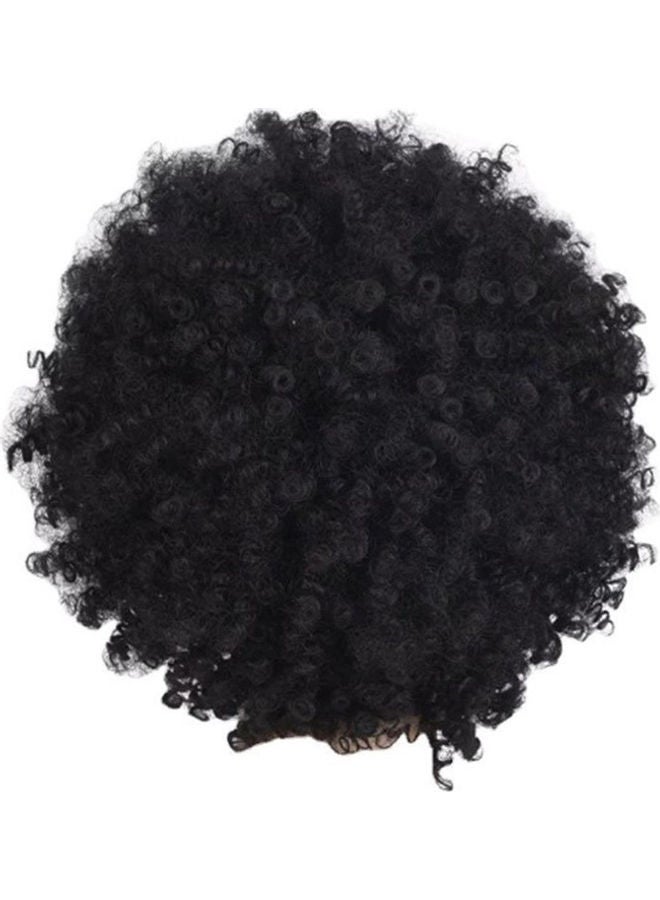 Generic Afro Football Fan Wig Black 10cm - Image 5