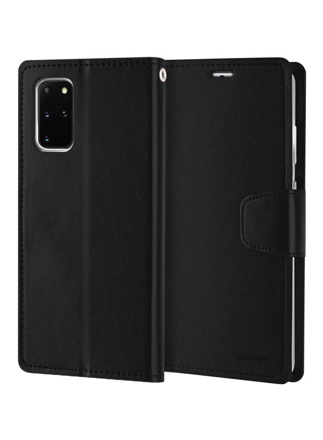 GOOSPERY Protective Flip Cover With Pockets For Samsung Galaxy S20+ Black - Image 2