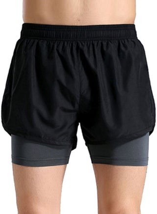 2-In-1 Quick Dry Running Shorts Black/Grey - v1603131750/N40453803V_1