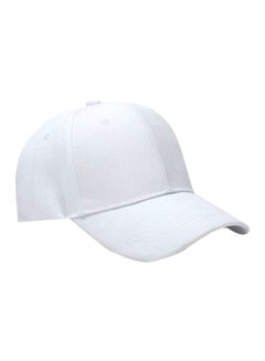Generic Snapback Baseball Cap White  - Image 1