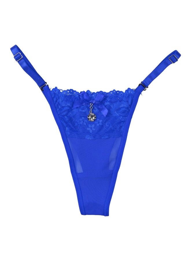 V-String Pantie Blue  - Image 1